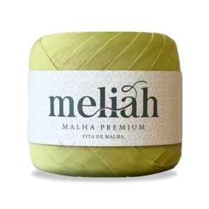 Fita de malha premium Meliah pistache 240g/80m