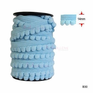 Pompom rígido com 10m 9022/1 Britânia