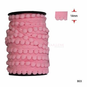 Pompom rígido com 10m 9022/1 Britânia