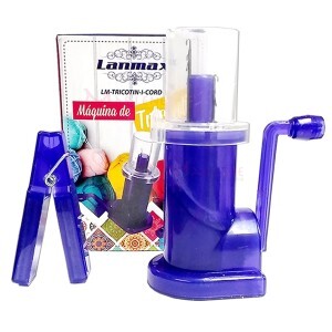 Aparelho para tricotin com manivela