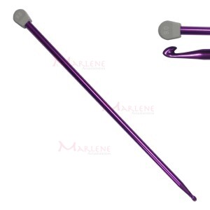 Agulha de crochê tunisiana nº9 27cm