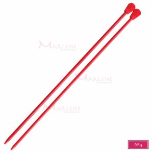  Agulha de tricô Milward nº4 25cm par