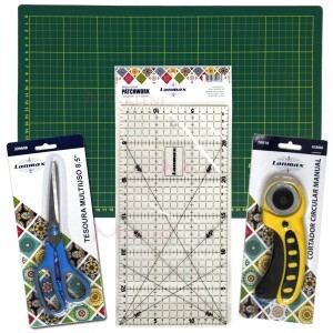 Kit iniciante para patchwork Lanmax