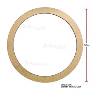 Argola MDF 25,5cm