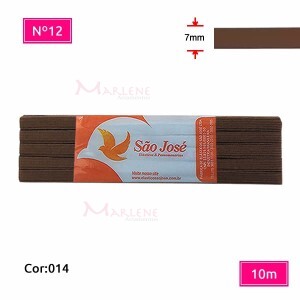 Elástico São José nº12 7mm com 10m colorido