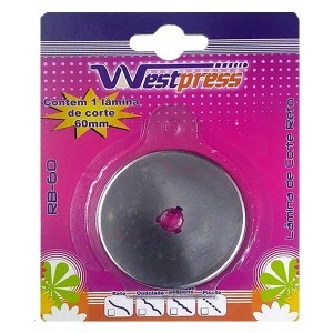 Lâmina refil 60mm Westpress.