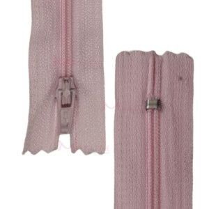 Zíper de nylon fino 15cm unidade