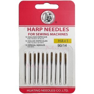 Agulha Harp nº14 com 10 unidades especial para malha em máquina doméstica