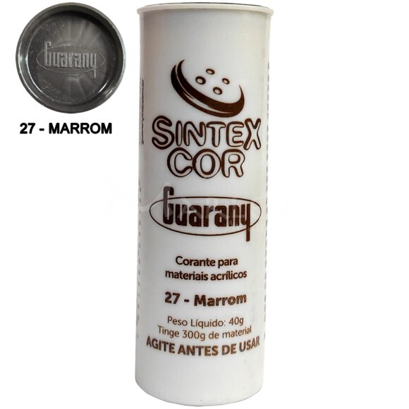 Corante Guarany Sintexcor marrom 40g