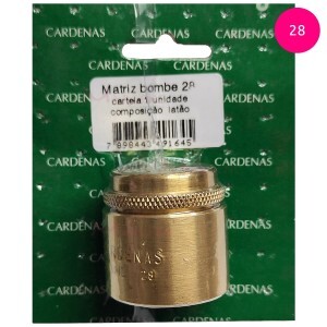 Matriz bombê 28mm Cardenas para forrar botões