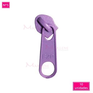 Cursor nº5 comum  com 10 unidades colorido metal