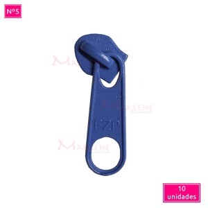 Cursor nº5 comum  com 10 unidades colorido metal