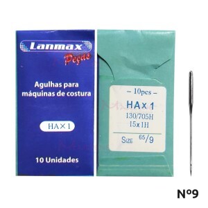 Agulha nº9 para máquina doméstica