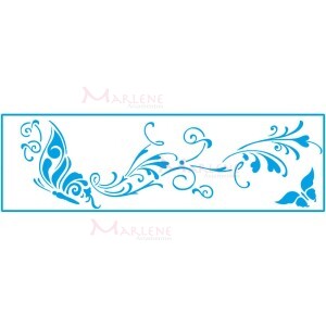 Stencil STE 28,6X8,4cm Litoarte