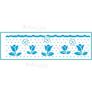 Stencil STE 28,6X8,4cm Litoarte