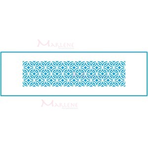 Stencil STE 28,6X8,4cm Litoarte