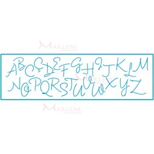 Stencil STE 28,6X8,4cm Litoarte