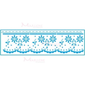 Stencil STE 28,6X8,4cm Litoarte