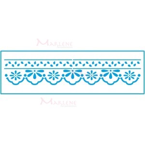 Stencil STE 28,6X8,4cm Litoarte