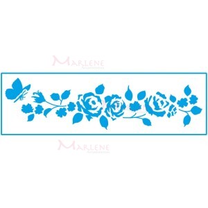 Stencil STE 28,6X8,4cm Litoarte