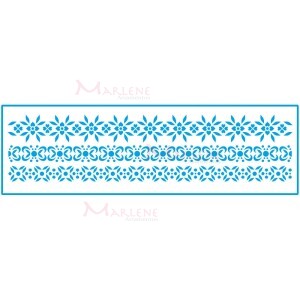 Stencil STE 28,6X8,4cm Litoarte