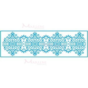 Stencil STE 28,6X8,4cm Litoarte