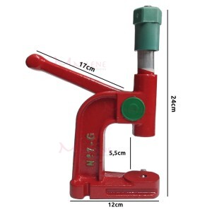 Balancim manual 7 vermelho Graziano