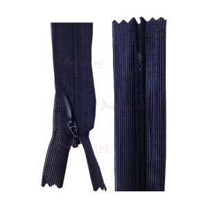 Zíper de nylon invisível 15cm unidade