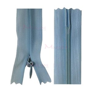 Zíper de nylon invisível 20cm unidade