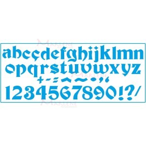 Stencil STG 42X17cm Litoarte