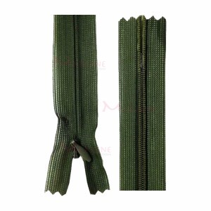 Zíper de nylon invisível 40cm unidade