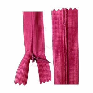 Zíper de nylon invisível 50cm unidade