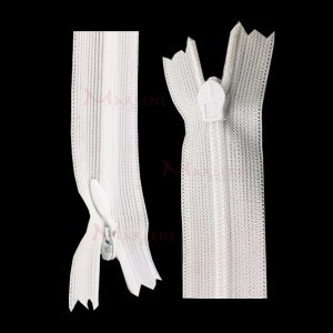 Zíper de nylon invisível 60cm unidade