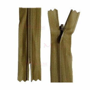 Zíper de nylon invisível 60cm unidade