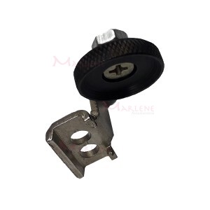 Calcador para rodízio alto em máquina doméstica