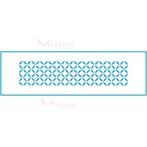 Stencil STE 28,6X8,4cm Litoarte