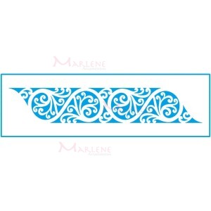 Stencil STE 28,6X8,4cm Litoarte