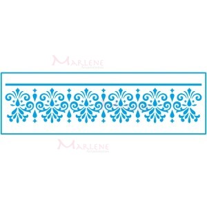 Stencil STE 28,6X8,4cm Litoarte