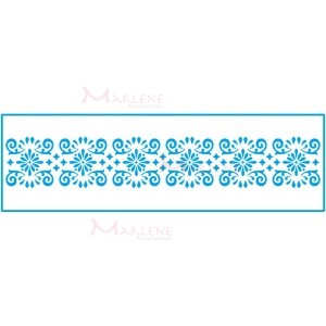 Stencil STE 28,6X8,4cm Litoarte