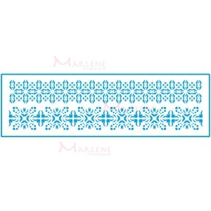 Stencil STE 28,6X8,4cm Litoarte