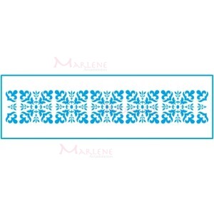 Stencil STE 28,6X8,4cm Litoarte