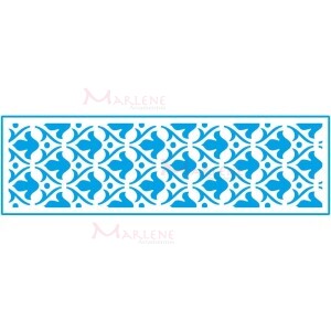 Stencil STE 28,6X8,4cm Litoarte