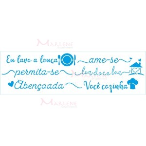 Stencil STE 28,6X8,4cm Litoarte