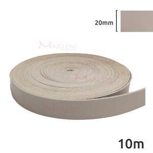 Tira de couro sintético 20mm rolo com 10m