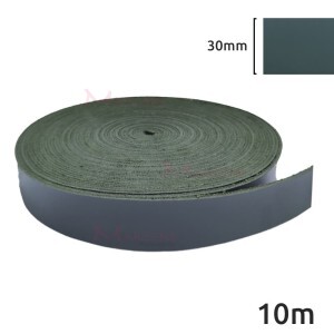 Tira de couro sintético 30mm rolo com 10m