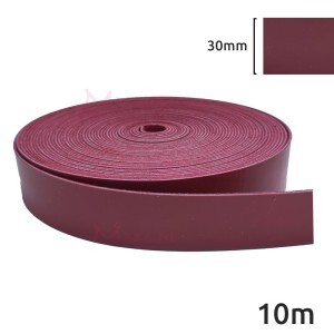 Tira de couro sintético 30mm rolo com 10m