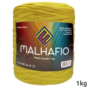 Fio de malha residual com 1kg Malhafio