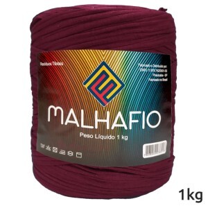 Fio de malha residual com 1kg Malhafio