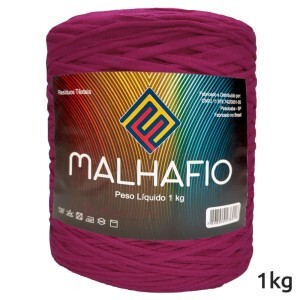 Fio de malha residual com 1kg Malhafio