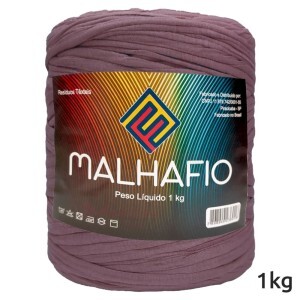Fio de malha residual com 1kg Malhafio